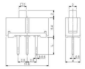 韓國南涯1c2p撥動開關(guān)jss1218,韓國南涯1c2p撥動開關(guān)jss1218生產(chǎn)廠家,韓國南涯1c2p撥動開關(guān)jss1218價格